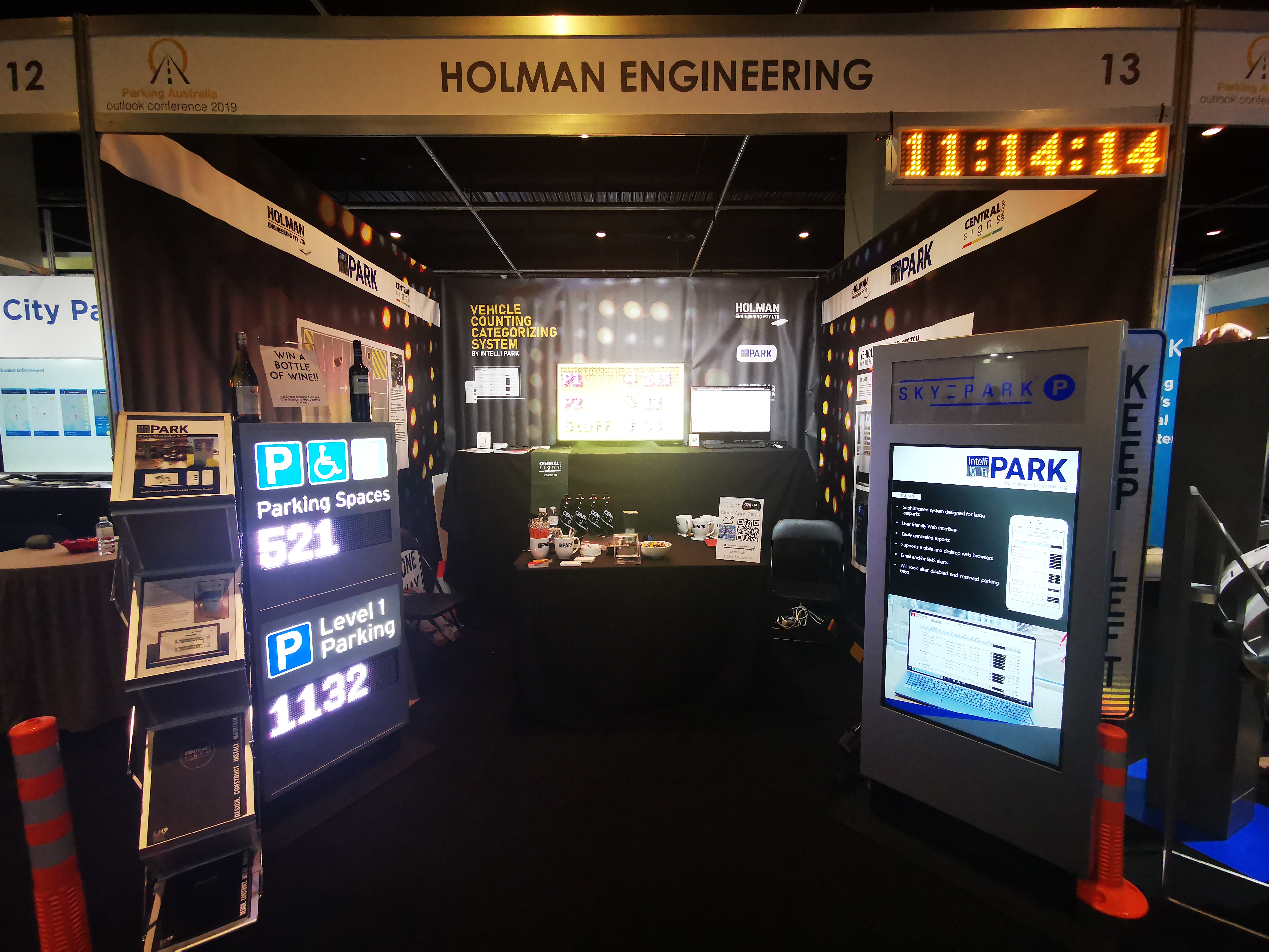 Holman Engineering in the field
